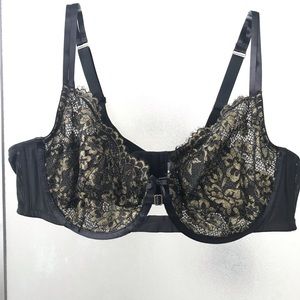 Cacique - 46C - Lace Unlined Balconette Bra